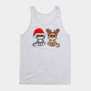 Christmas Kitties Tank Top